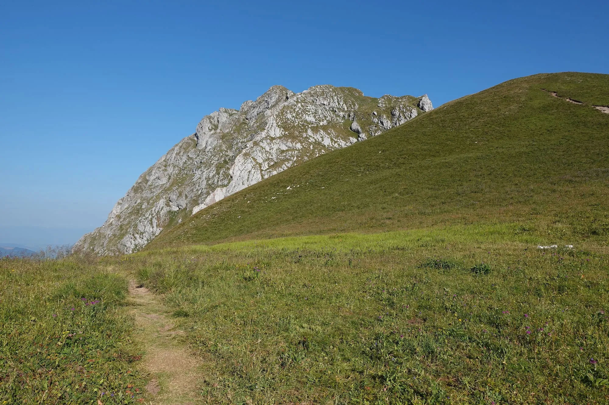 La Dent d'Oche vue du col de Planchamp
